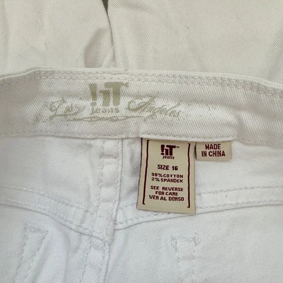 !it Los Angeles White Capri Jeans (16) - Picture 5 of 5